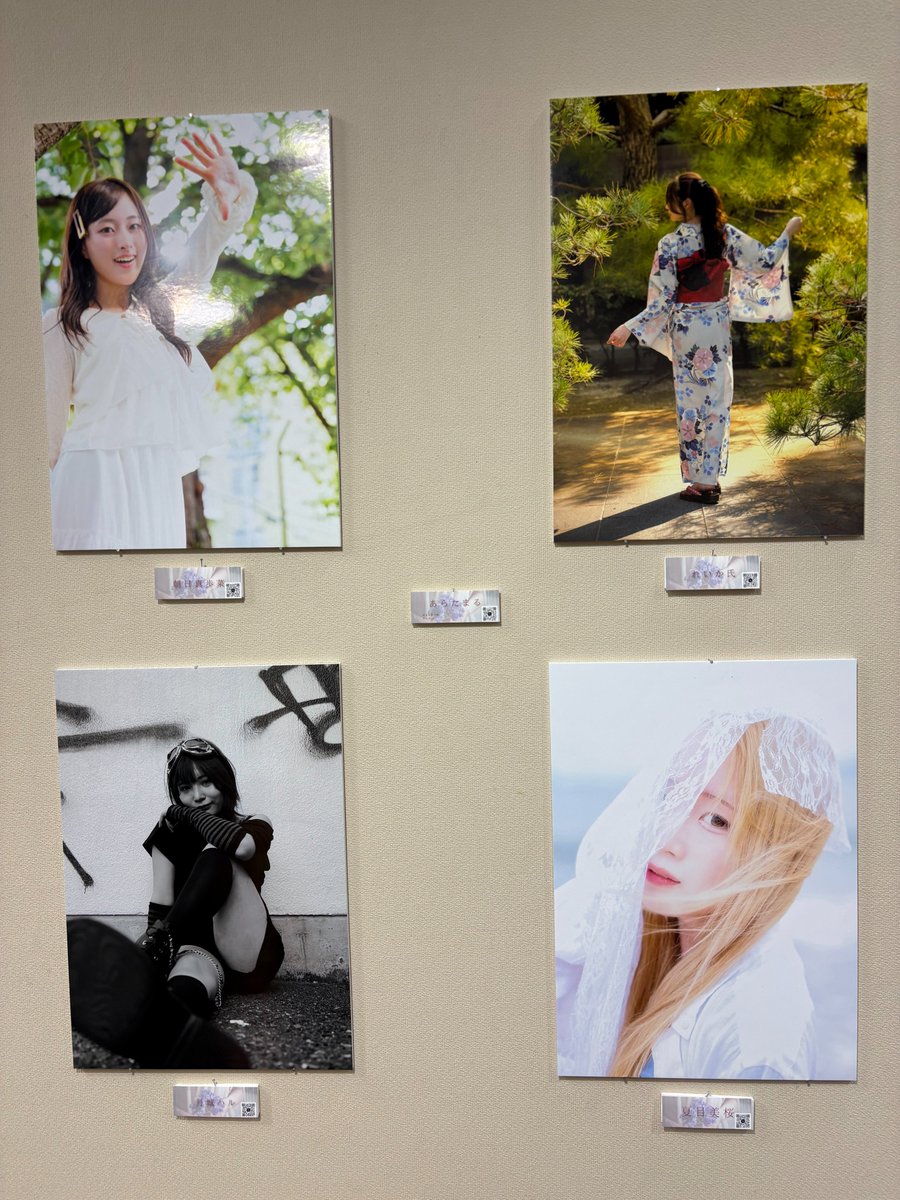 alerter0308's tweet photo. 縁あって３回連続の出店となりますが、
TriangleⅢ無事終了しました。

たくさんの方々にご来場、ご観覧いただきありがとうございました。どのお写真も好評でよかったです！

また、出展モデ��を引き受けてくださった、
・れいか氏（@reikashi_cotori）
・月城 ハルさま（@tukishiro7har）
・朝日 真歩菜さま（@mhn_ashi）
・夏目 美桜さま（@b_palette_mio）
出展も喜んでいただけて、パネルもお持ち帰りいただき、うれしかったです！

最後に、素敵な環境をご提供くださった、やぁさま
ありがとうございました！

#Triangle3