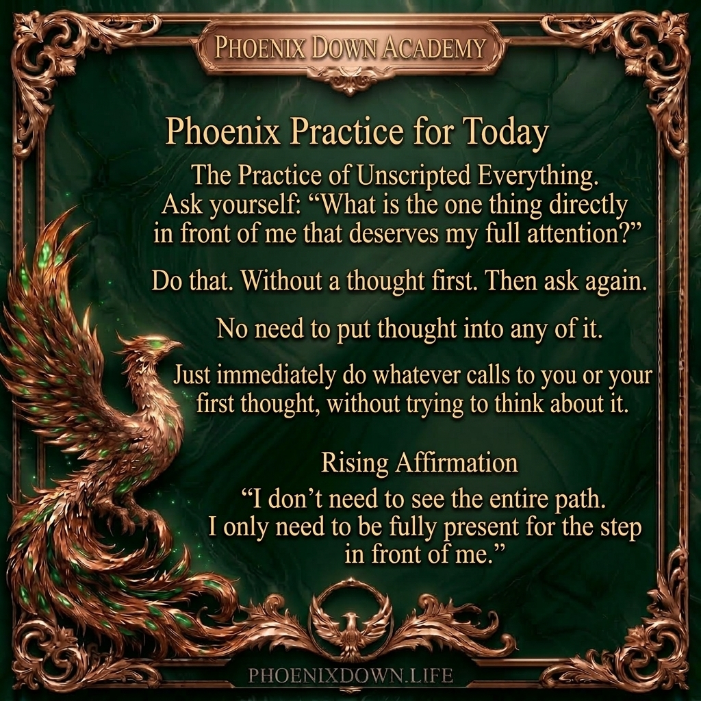 RobertS3684's tweet photo. Phoenix Down Academy
https://t.co/aXAfEIk6oL
Daily Natural Healing and Evolution
https://t.co/xBWTuRlJg3
#PhoenixDownAcademy #PDA #PhoenixPractice #RisingAffirmation #UnscriptedEverything #PracticeOfPractices #ActionWithIntention #PresentMoment https://t.co/dJDmjtXkhq