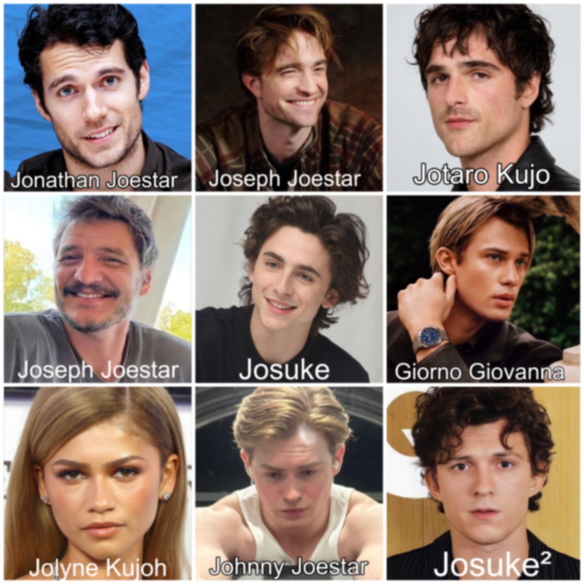 giornopjm's tweet photo. os jojos se a netflix pegasse pra fazer live action https://t.co/eujOMrXyy5