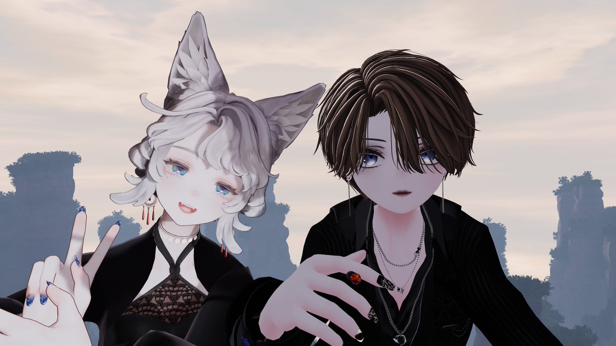A_panchov's tweet photo. おれはもっと”男’’なキリセ君を作りたかったんや。。。
でもな、どうしても宝塚感が抜けへんかってん。。。
だから、イケメン女子にするしかなかったんだ！
でも、これはこれで良い☺
あと生命さんのマリシアともパシャリ！
#Kirise https://t.co/vQsdMeo8iF