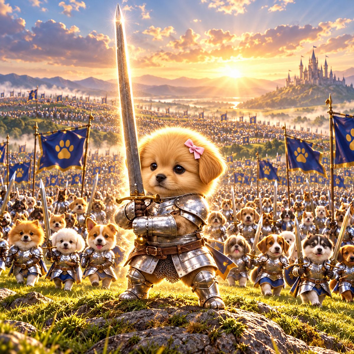 dogwifsword_'s tweet photo. $sworddog will lead the way https://t.co/y7MdGHswMr