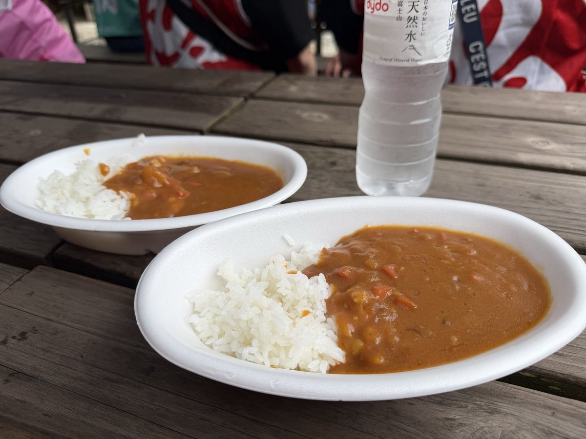 1no_on1sato's tweet photo. 忍術村にて食べたカレー🍛
このカレーにも術が入ってたかも🦆🤭

#情熱防災防犯フェス2026
#情熱クラブ
#甲賀市
#忍術村 https://t.co/4hJ773Zkb0