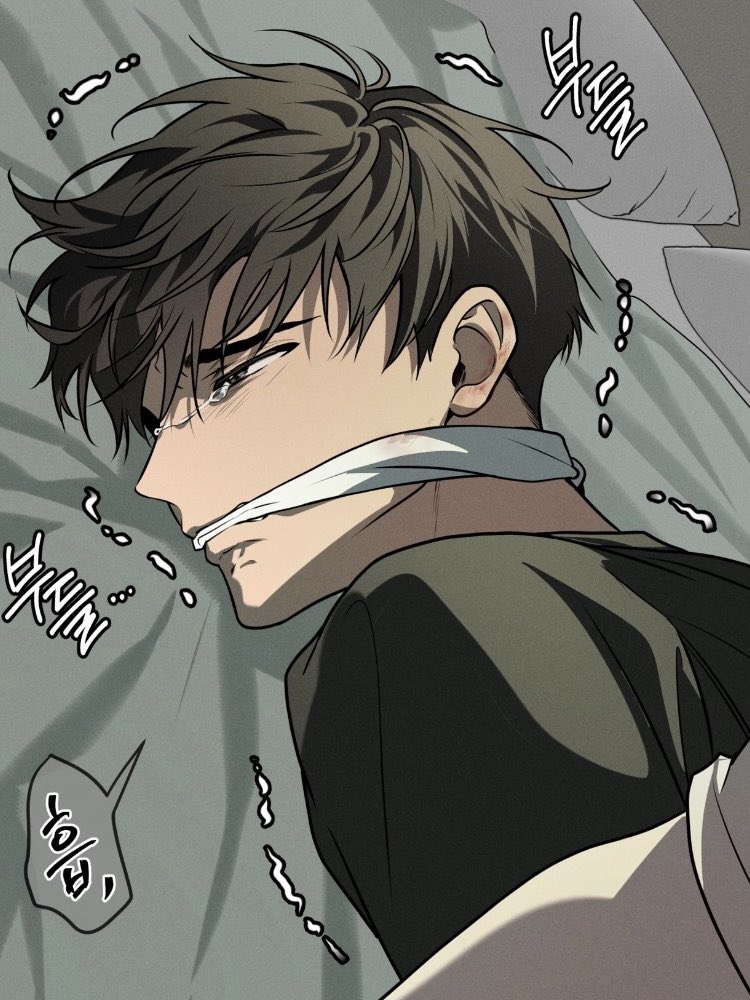 Damian_Riegrow's tweet photo. 🧤: How am I supposed to devour you? Yeah… I was going to kill you.

🍺: .·°՞(っ-ᯅ-ς)՞°·.

🧤: Now that I’m actually touching you like this, it’d be a shame to make you disappear. The thought of chewing you up whole and swallowing you, making you mine, is still tempting… But it’d be a shame if I could never touch you again.

୭⊹‿︵⊱⋆⊰︵‿⊹୧ 

🧤: I could just cut off your leg and swallow it.

🍺: ( >̶̥̥̥᷄д<̶̥̥̥᷅ )

🧤: Don’t cry, Tay. You didn’t seriously think I was going to cut off your leg, did you? You don’t have to be so scared.
_______
Me belike: 🙄🙏 This man FLIPPED every time he saw Taeui cry 😭 dude REALLY DID NOT WANNA SEE HIS WIFE CRY
