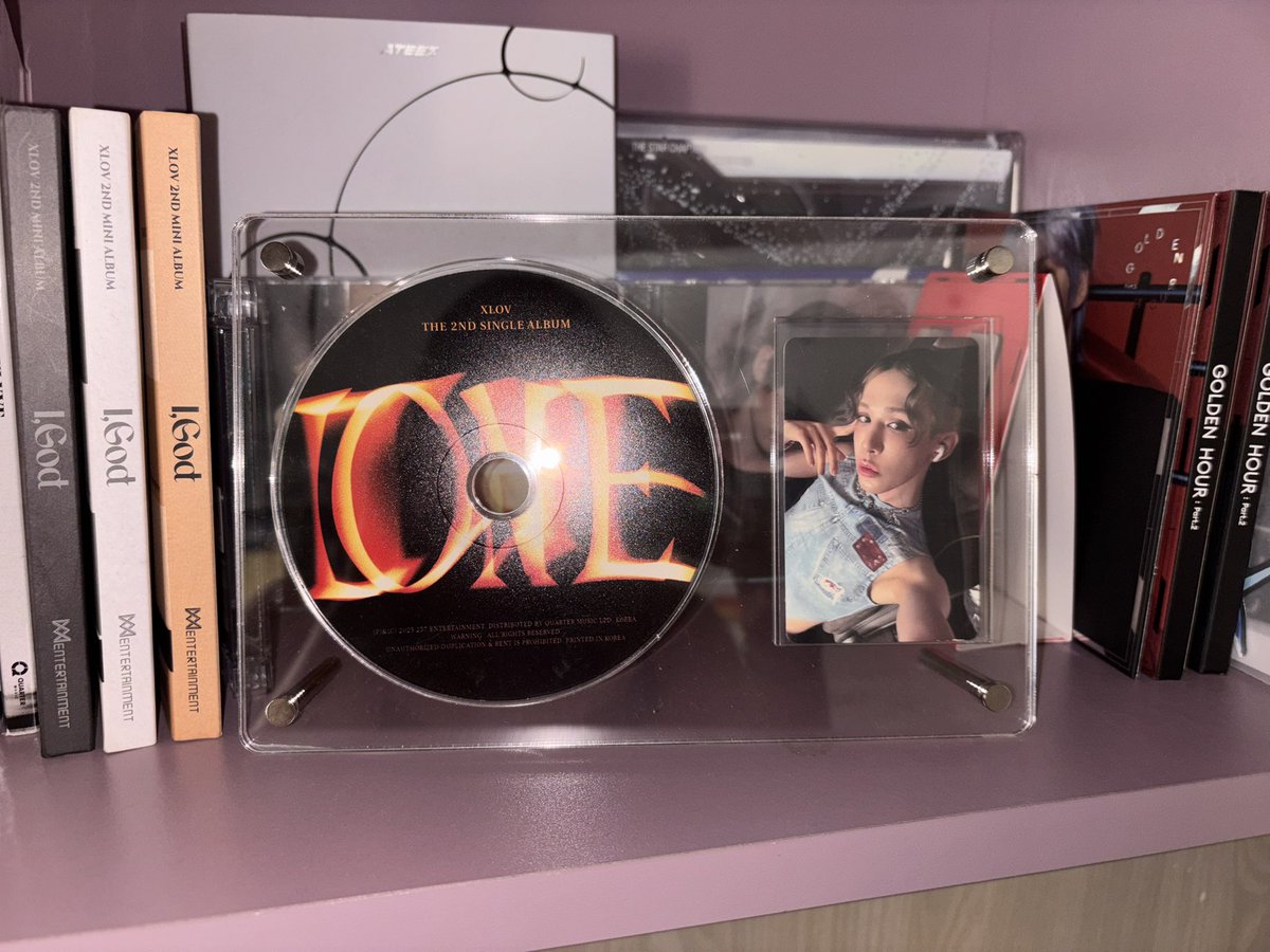 sbazztian__'s tweet photo. Got this the other day to frame the cd from the album that got me into xlov! 🥺❤️‍🩹 (I’m planning to decorate it furthermore in the future~) https://t.co/pHS4V7QnWB