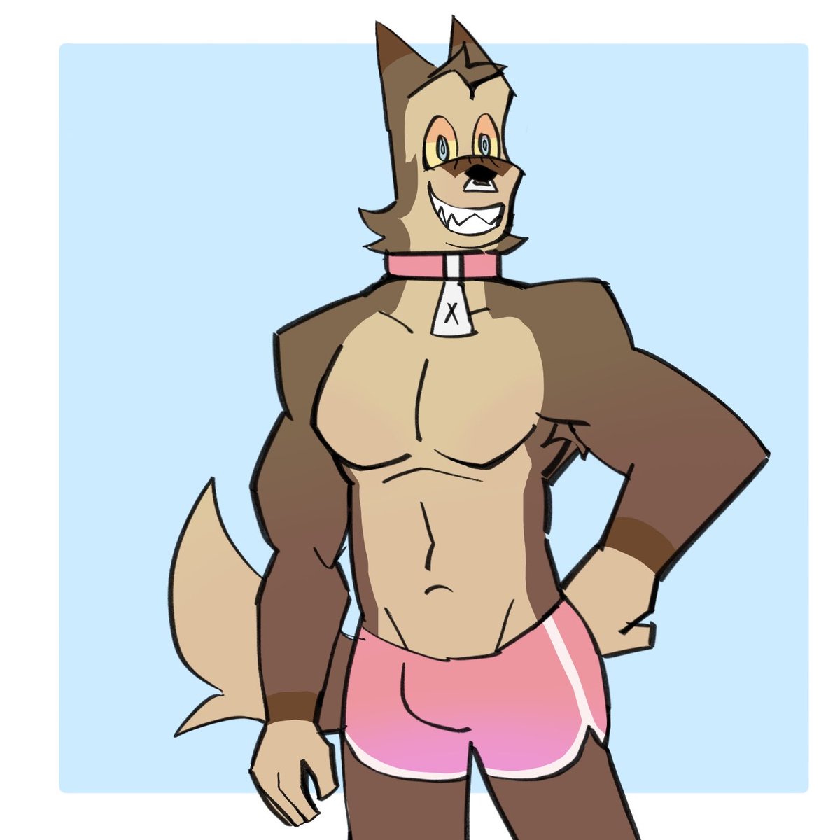 0valord's tweet photo. Quick drawing of Bait the furry bait from @Javigameboy I love this big guy!!!
#furry #furryart #bara #furrybara #baraart https://t.co/kChJf28tPB