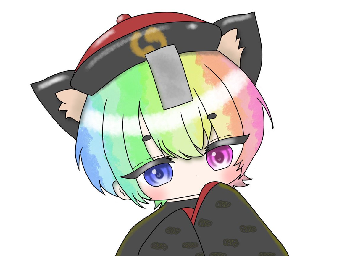 Am_210x's tweet photo. 久々の虹色きたぁ https://t.co/xbhH6GTcX9