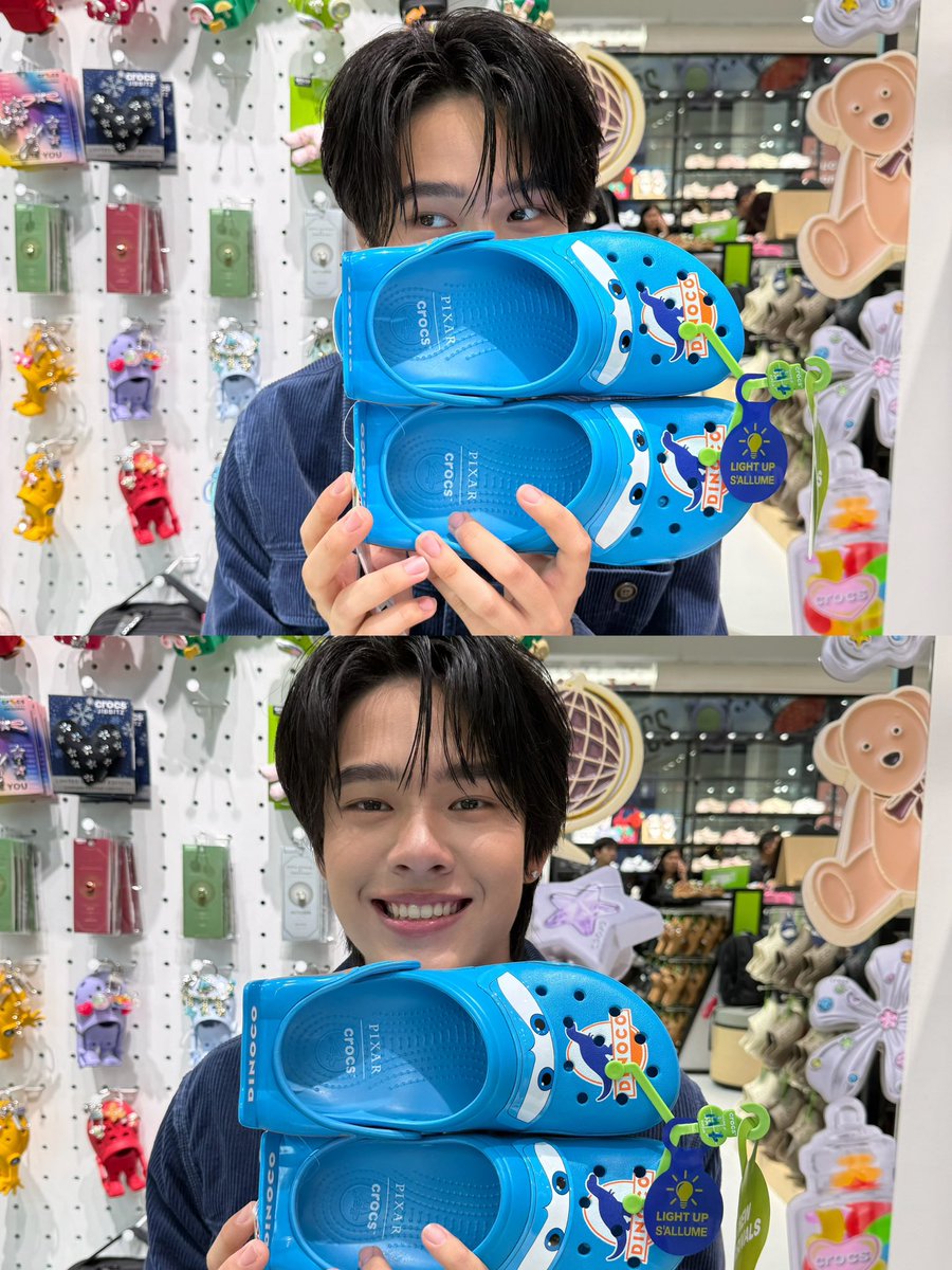 9214KIDS's tweet photo. Crocs kub ⚡️
#crocsthX9214KIDS

#crocsth 
#CrocsCentralwOrld
#9214KIDS
#SONRAYMUSIC https://t.co/rgPJ8DiUTT