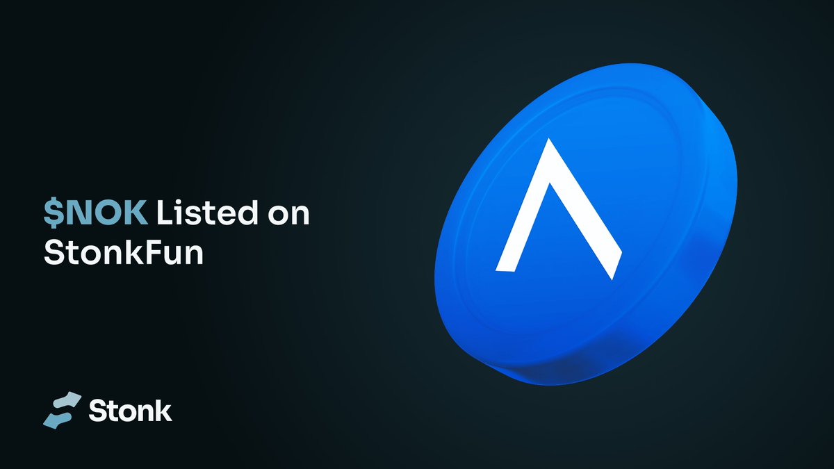 LaunchOnSF's tweet photo. For memes, press 1.

You can now launch coins paired with $NOK from @Nokia, on StonkFun.

https://t.co/Lq5IOclKDH

Powered by @Sunrise and @Backpack. https://t.co/vYPl3e9UDQ