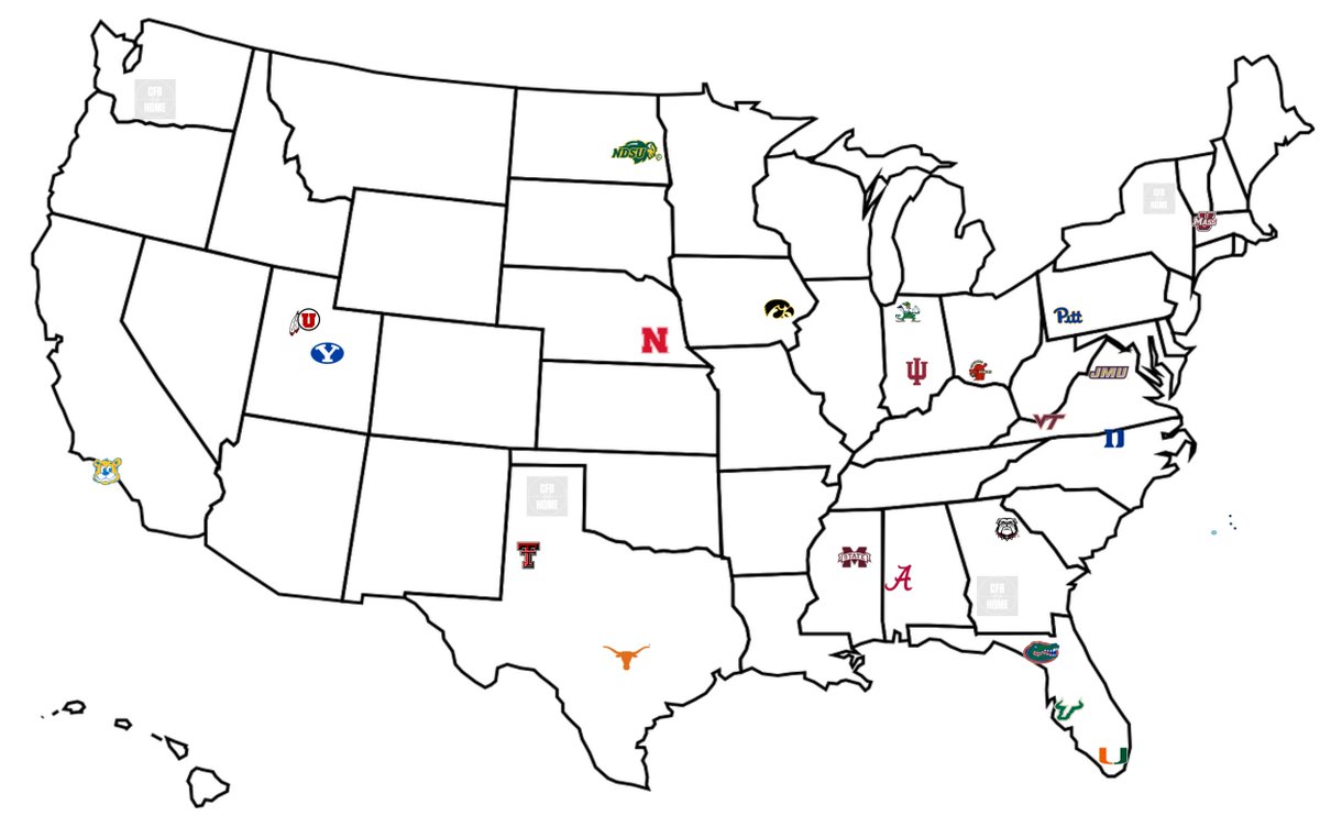 CFBHome's tweet photo. Retweet if your team is one of the 22 remaining undefeated teams https://t.co/2dzhq4oiLg