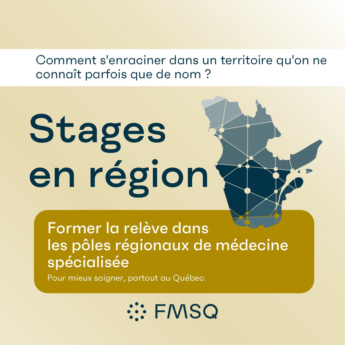FMSQ's tweet photo. On force la communauté médicale à pratiquer en région à coups de lois et de calculs savants ... sans jamais lui avoir donné la chance d'y mettre les pieds pendant sa formation.

La FMSQ demande aux partis : donnez à la relève médicale la chance de connaître les régions avant de choisir où pratiquer.

#PolQc #FMSQ