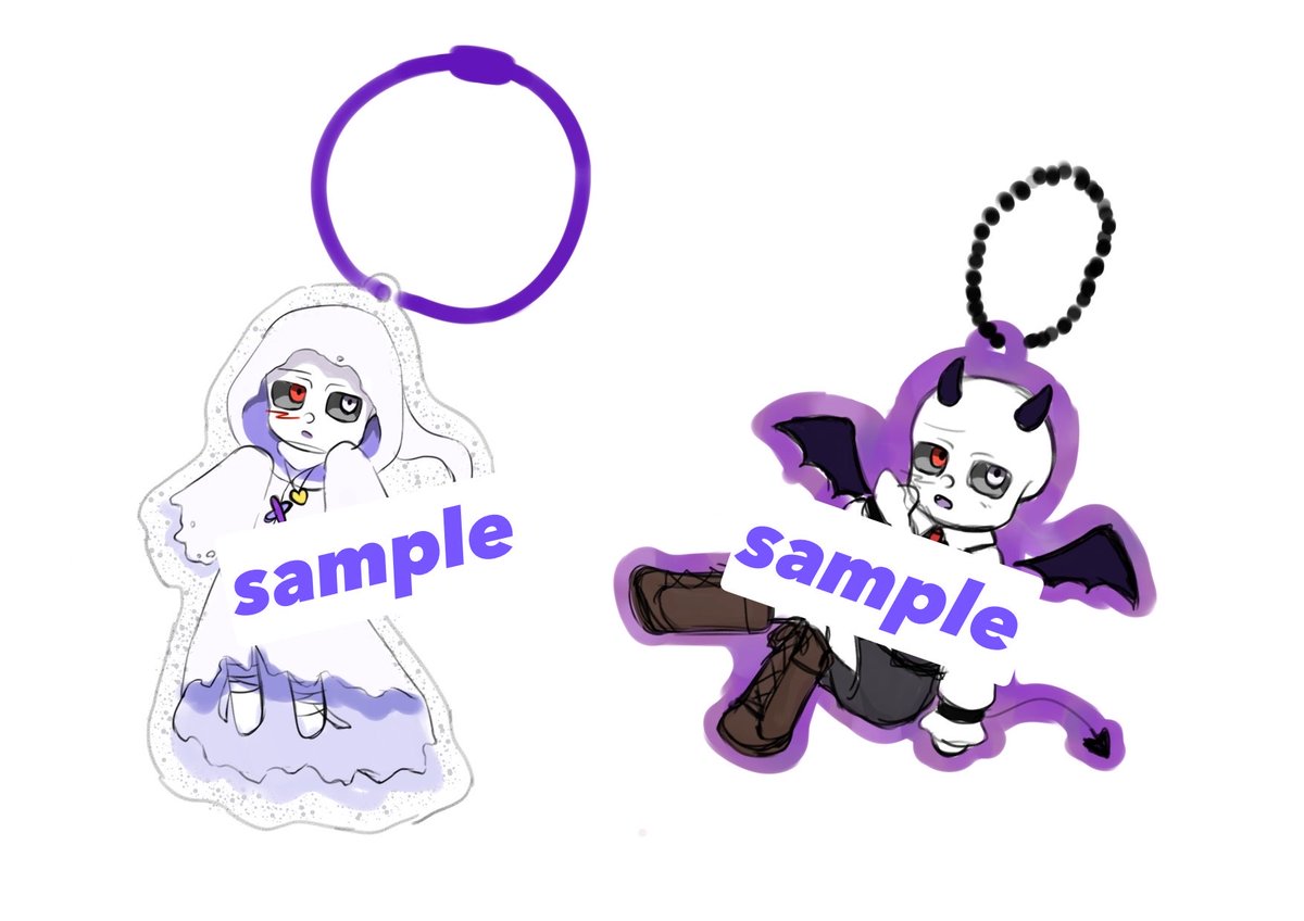 siROtsUMe_eI_'s tweet photo. ハロウィングッズ(予定)です！！
完全に自分好み衣装すぎてw
アクキー👻😈とチャーム(ガスブラちゃん) https://t.co/rbQVjVHOWH
