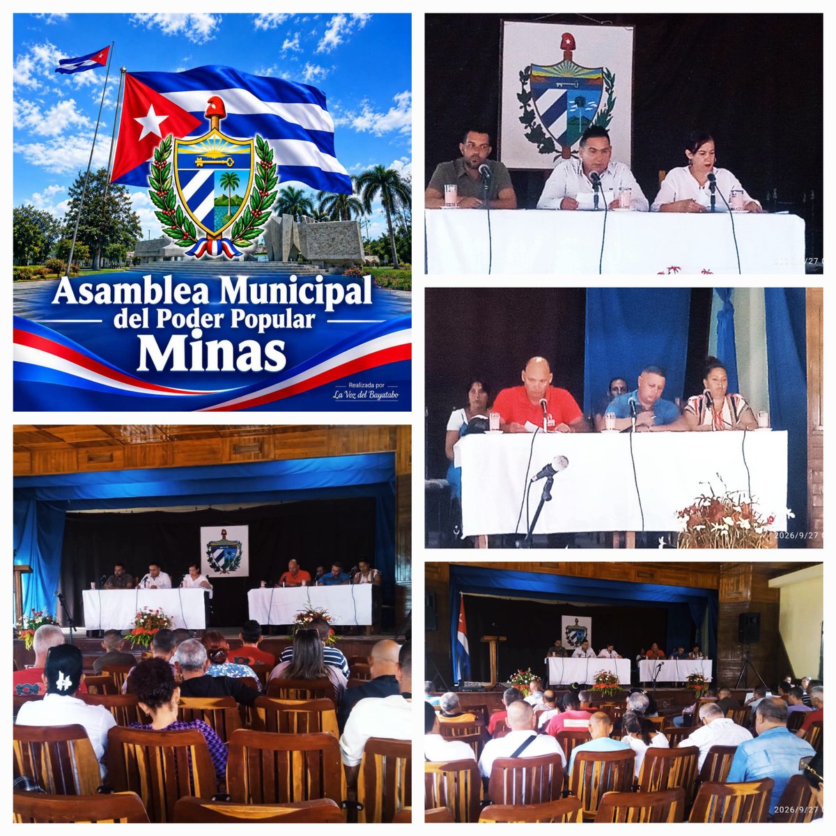 JorgeEn31296650's tweet photo. Participamos este domingo en la Asamblea Municipal del Poder Popular en su XVIII Período de Mandatos en #Minas escenario donde se analizaron temás de interés para el territorio
#UnidosXCuba #PoderDelPueblo
#PorCamagüeyTodo https://t.co/Do2PjkDNH9