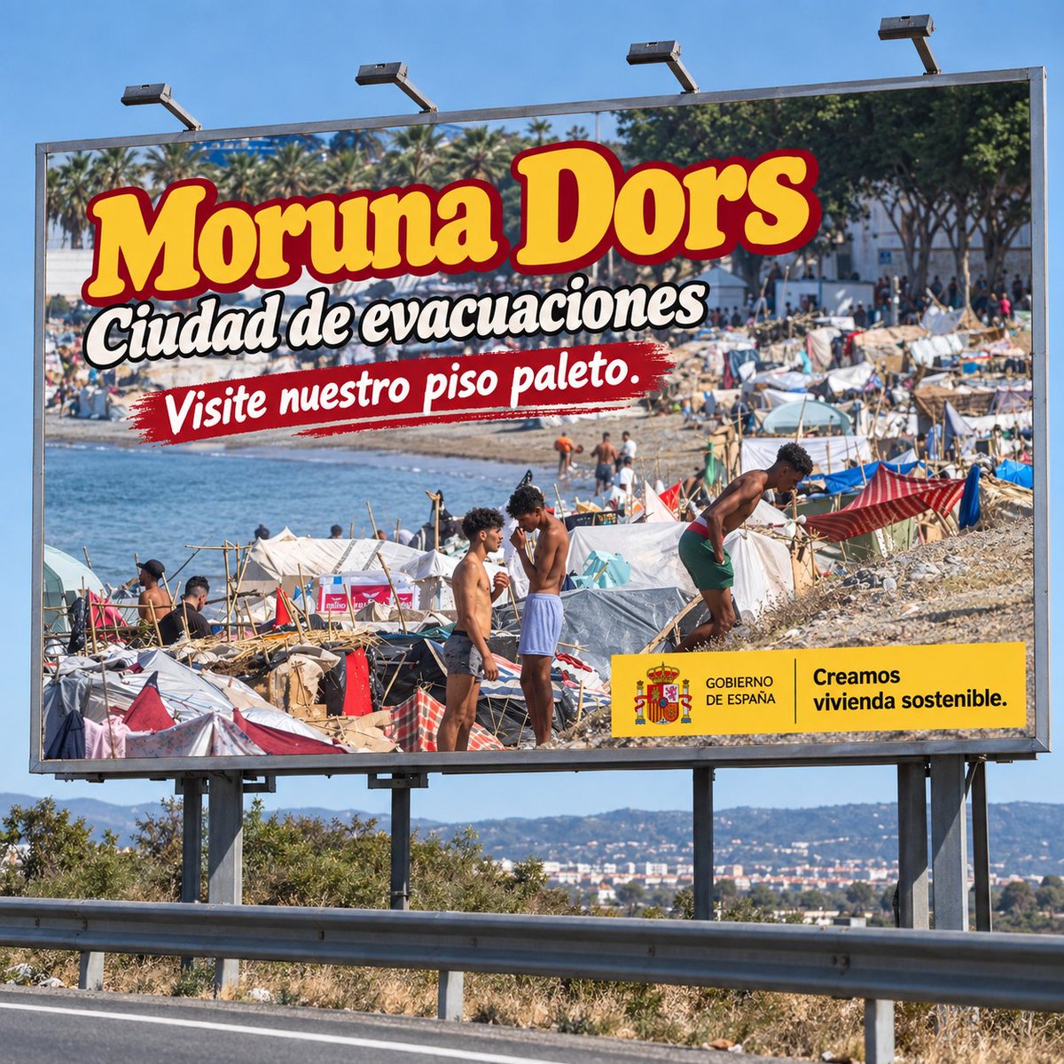 cobra__koi's tweet photo. Esta promoción inmobiliaria tiene buena pinta. Están en primera línea de playa. Ahora que la economía va tan bien y somos la locomotora de Uropa sería buen momento para adquirir una segunda residencia.
#SánchezHDP #Ceuta #Invasión #PSOE #Traidores #MorunaDors #PatxiSubnormal https://t.co/K1ukNNPcTN