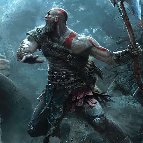 cIoudgf's tweet photo. yeah kratos &amp; faye are definitely made for each other https://t.co/izkaUBrWEG