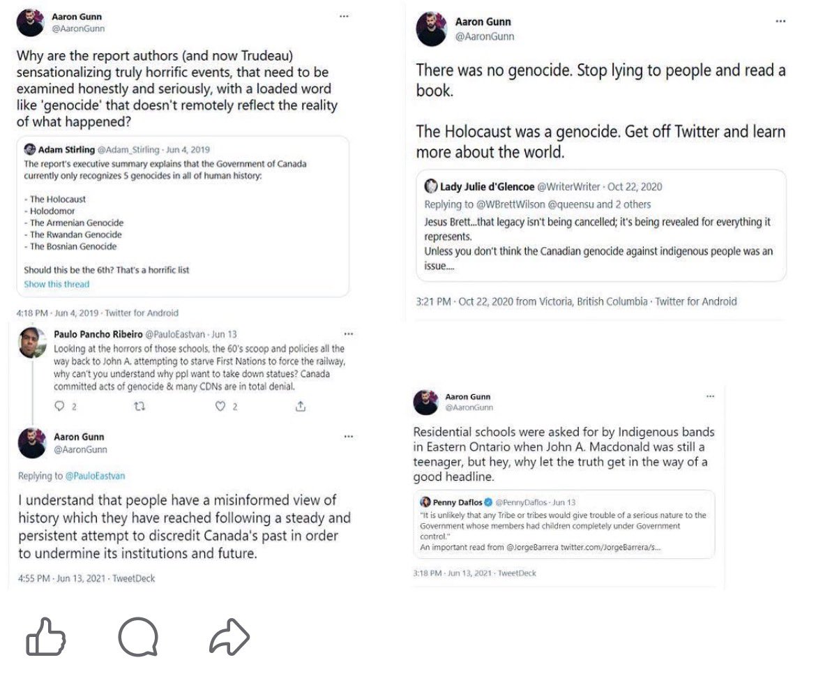 peepeeLEpuke's tweet photo. This is @PierrePoilievre choice for an MP, @AaronGunn 

We are seeing these crappy people run for office within the BC con party

Just don’t vote for a party filled with racists and bigots

Never con https://t.co/C0j0u68jqs