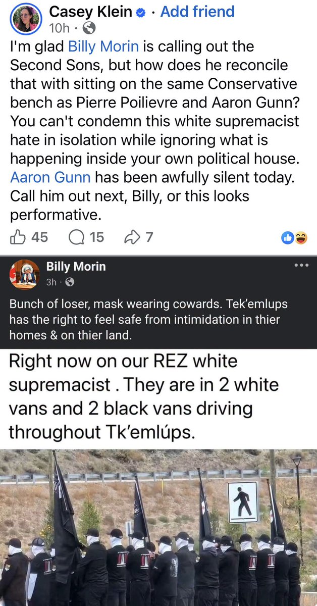 peepeeLEpuke's tweet photo. This is @PierrePoilievre choice for an MP, @AaronGunn 

We are seeing these crappy people run for office within the BC con party

Just don’t vote for a party filled with racists and bigots

Never con https://t.co/C0j0u68jqs