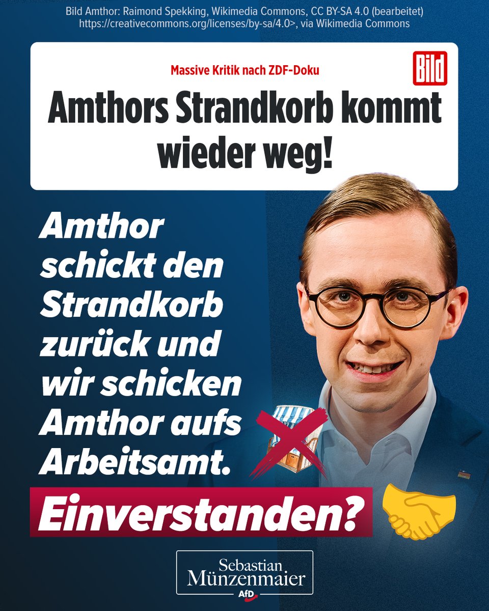S_Muenzenmaier's tweet photo. Hat Philipp Amthor denn wirklich keinen einzigen Berater, der ihm erklärt, dass es nicht um den Strandkorb, sondern seinen ganzen weltfremden Habitus in "Inside CDU" ging?

TM https://t.co/dKlyCVgx50
