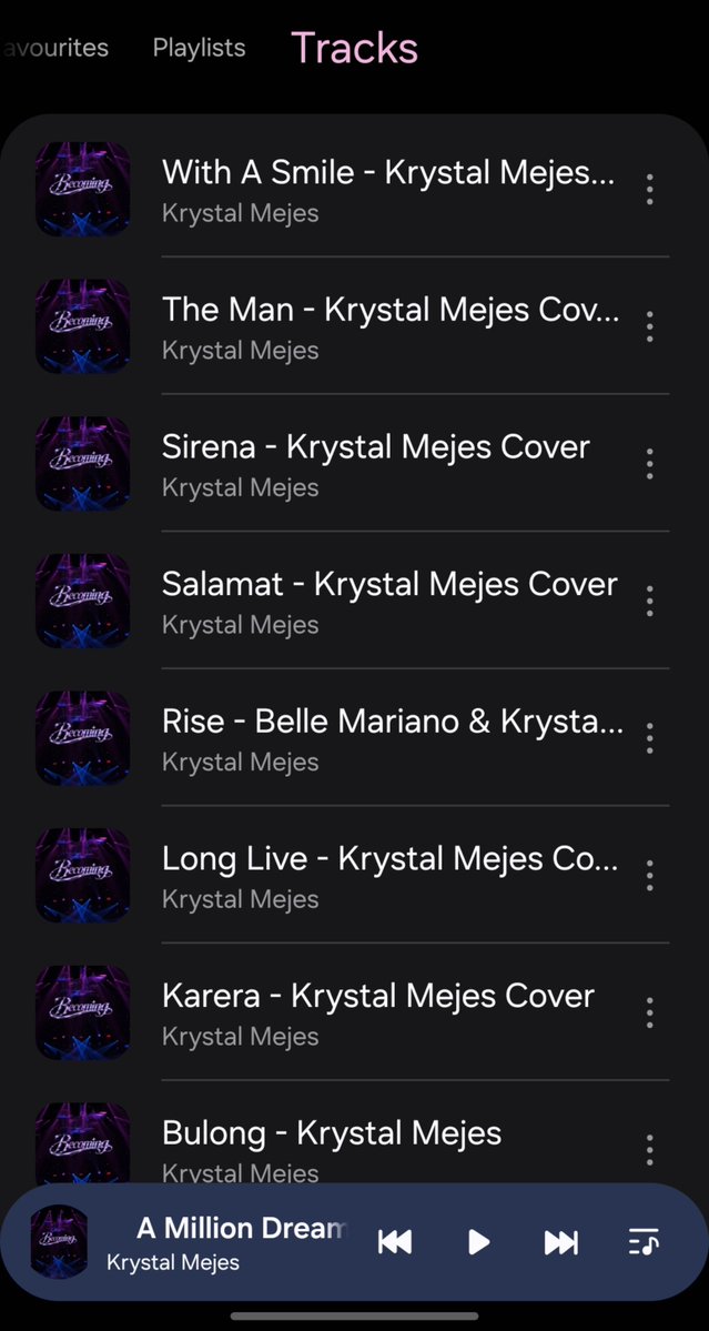 veiianj's tweet photo. saw a lot of talians asking for the mp3 ver. of tala's covers. i compiled all my vids here sa gdrive (wala lang yung huling el bimbo &amp; sumayaw ka) you can download it from here! ☺️🩷💛

https://t.co/XkgNeOnpHP

KRYSTAL BECOMING BEGINS
#BecomingKrystalMejes https://t.co/A9SbboHFTE
