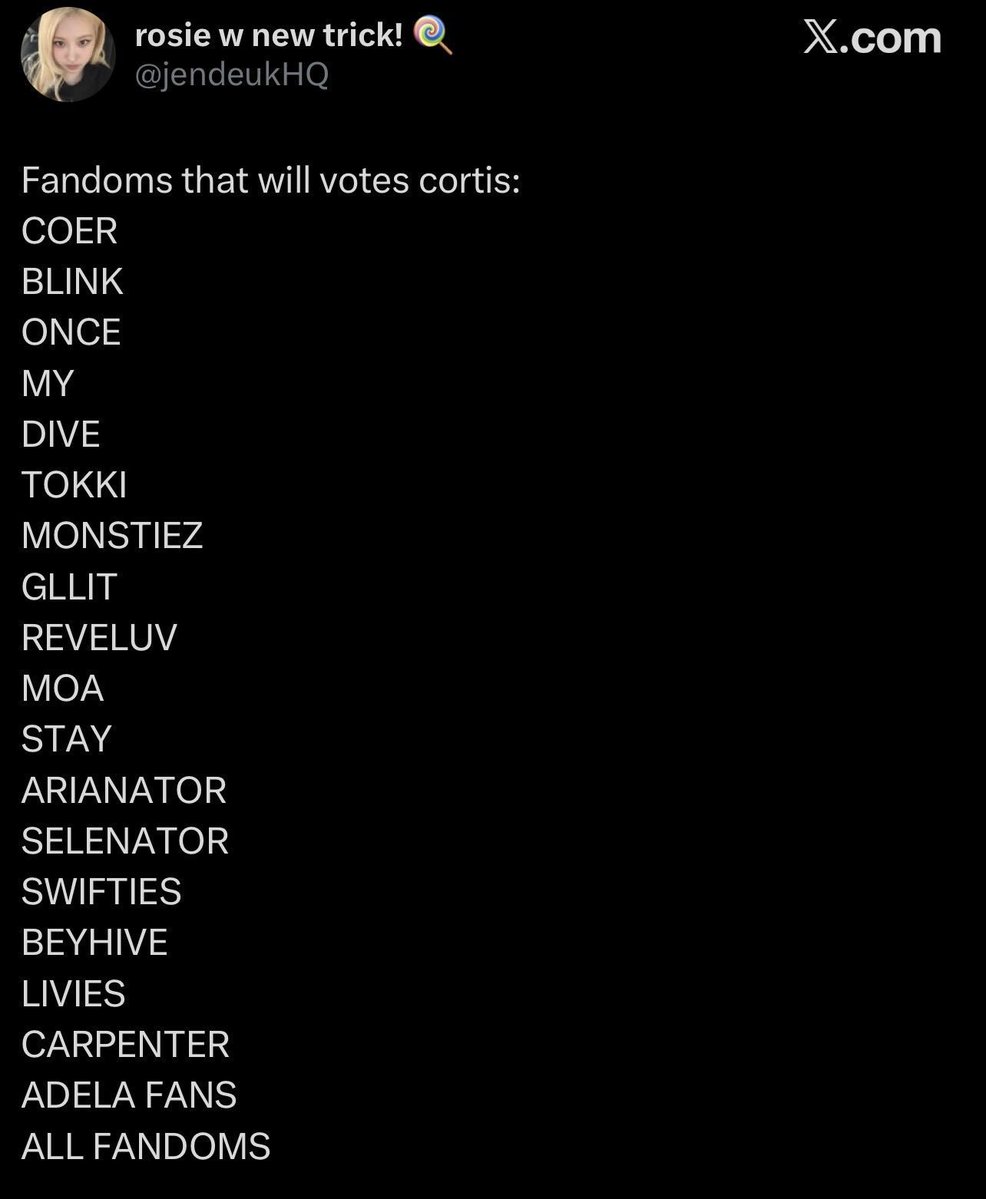 tae_holic_'s tweet photo. @yfntwink @PopBase @vmas @sienna_spiro Oww they didn't voted for your cortishit? https://t.co/R4Y5CGDdFd