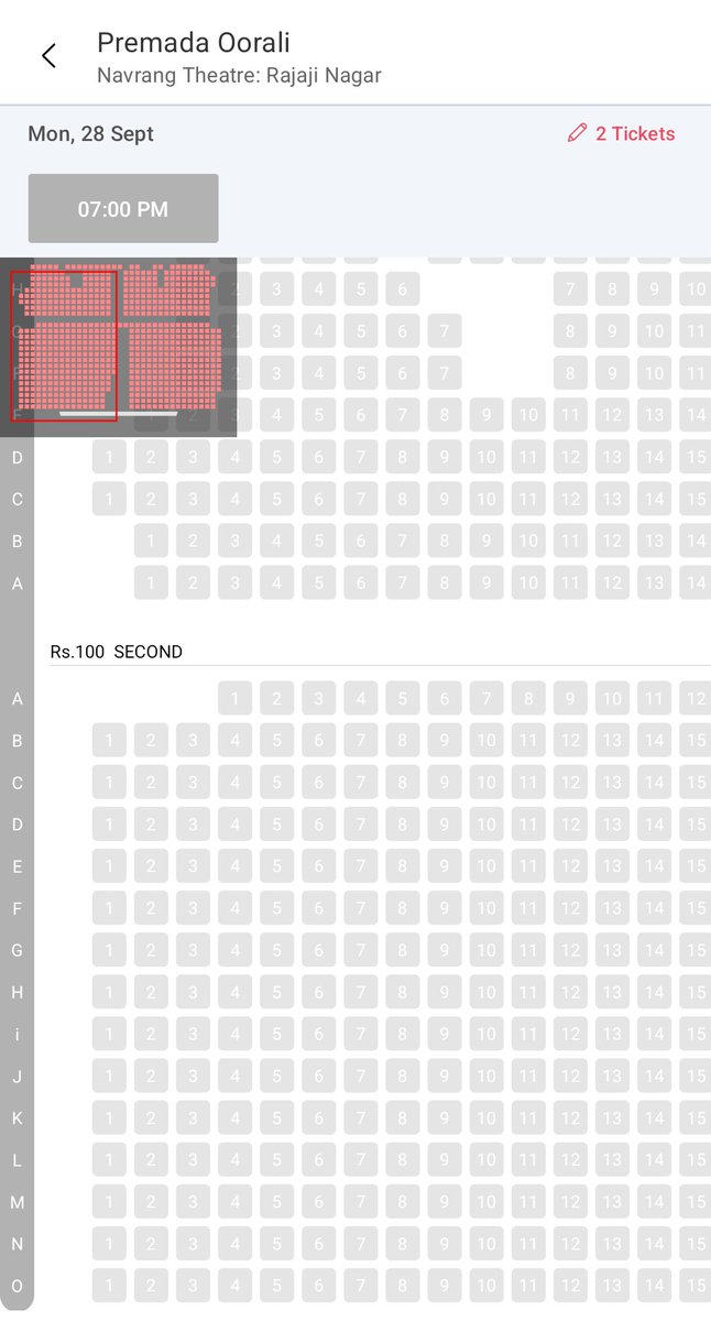 KA_Talkies's tweet photo. #Premadaoorali First Monday Navrang Houseful 💥

All Set for a Blockbuster Run! https://t.co/XVtn9uwQUM