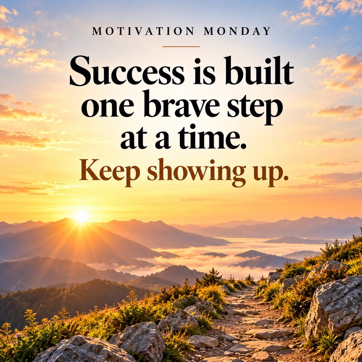KyleKalbfleisch's tweet photo. M O T I V A T I O N 💪 
M O N D A Y 🙌

#motivation #success #motivationmonday #believeinyourself #wordsofencouragement https://t.co/tpZLdeIGSC