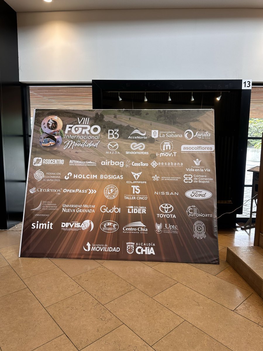 Red_SIMUS's tweet photo. Ya nos encontramos en el VIII Foro Internacional de Movilidad: “Movilidad + Tecnología = Vidas Protegidas” en la @unisabana 

Sumamos voz a esta jornada clave sobre tecnología, innovación y seguridad vial para salvar vidas en las vías. 

#octavoforomovilidad https://t.co/WgbpOL2JHm