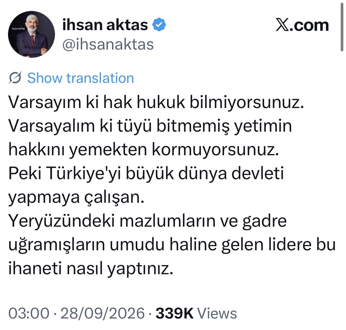 ulusalomer's tweet photo. tamam hadi diyelim ALLAH’tan korkmuyorsunuz? reisten de mi korkmadınız utanmadınız diyen bir twit dhdhdhd https://t.co/PiSJv10kq7