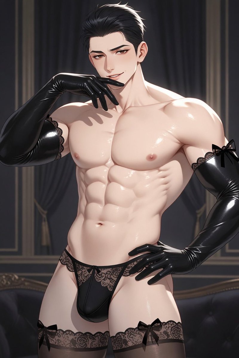 glovesgloves2's tweet photo. こっちにも上げなおしとこ〜
もう一個の方はおナニーしながらリポストする専用ですね☺️

#Grok #gloves #thighs #thong #gay https://t.co/a6NsEQAmQf