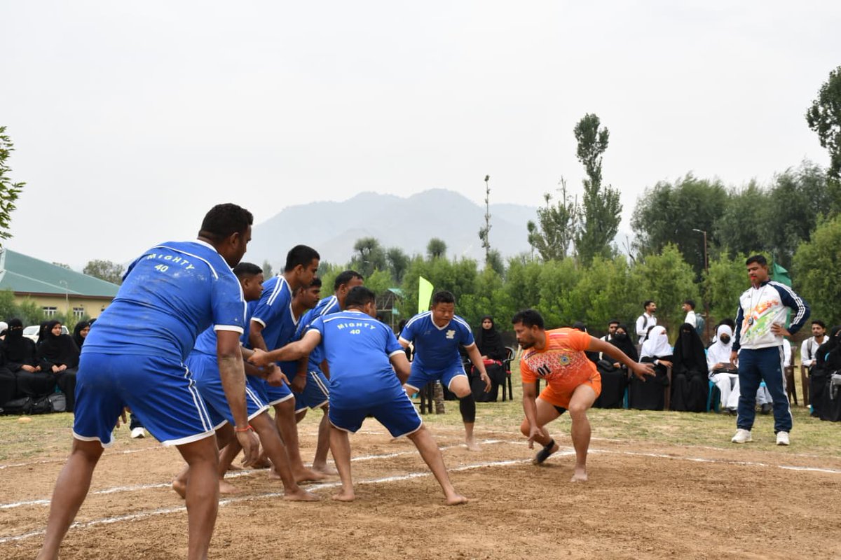 164Pro's tweet photo. OPS RANGE ANANTNAG Inter Battalion Kabaddi Tournament Organized by 164BN, CRPF, Kokernag, Dist Anantnag, J&amp;K on 28/09/2026 at Govt. Degree College, Kokernag in which 08 Batallions participated. All support extended by the Principal and the students of the college. https://t.co/Wagr3dMapb