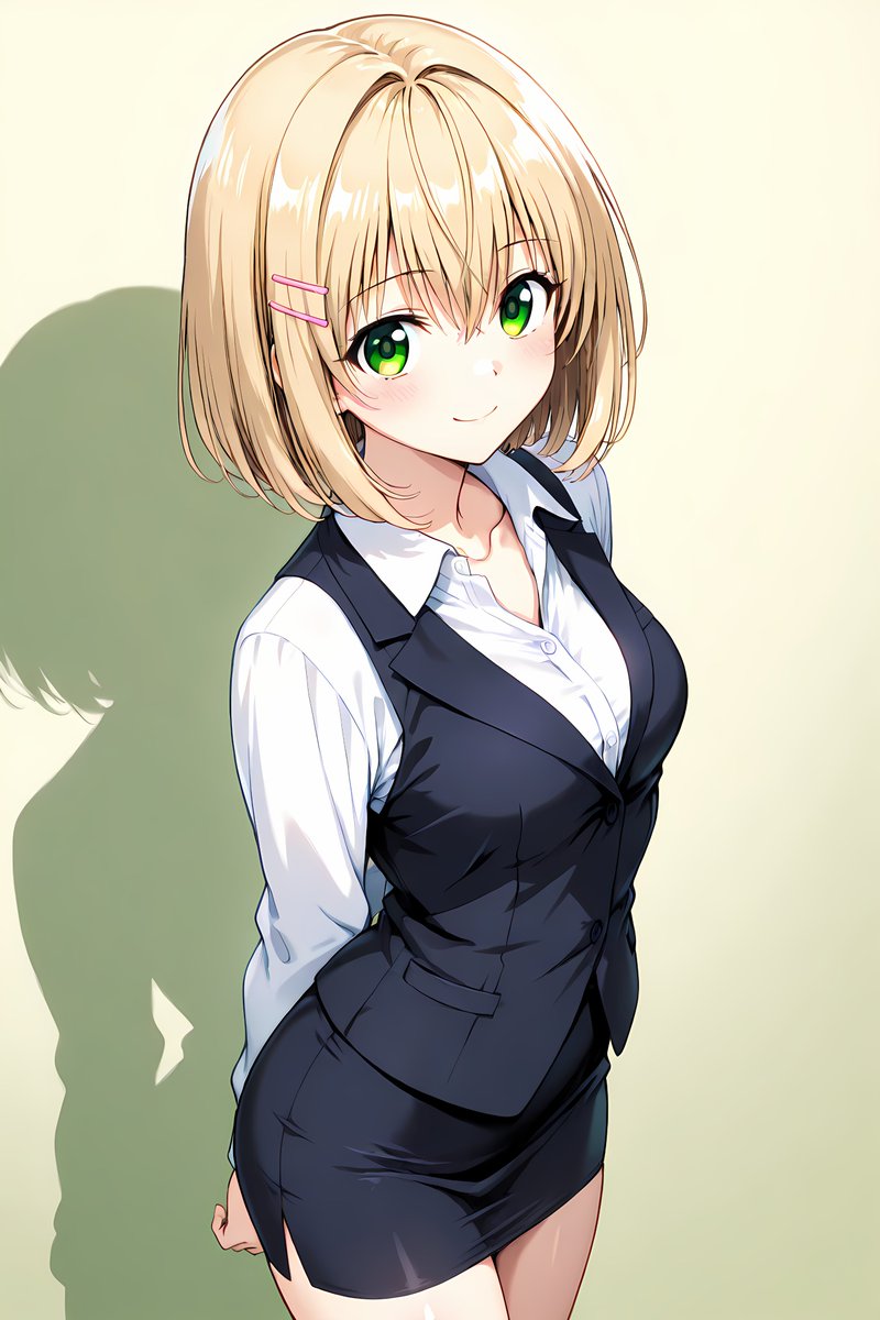 Ria_AIart's tweet photo. オフィスコーデのリアちゃん PART2✨
こんな先輩どうですか？ https://t.co/kViBwT25xE