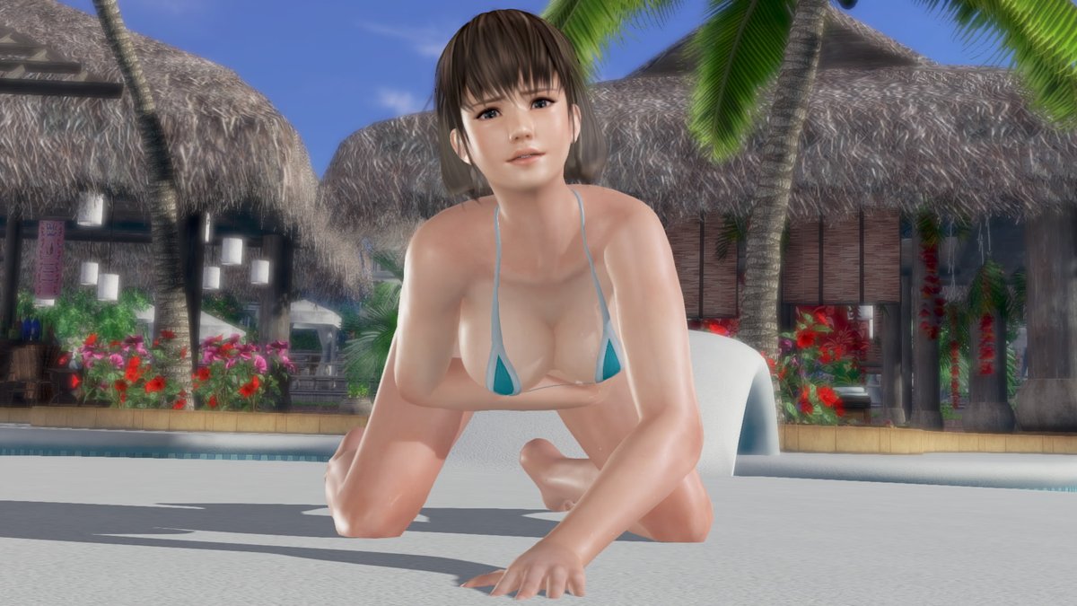 mim_imotih's tweet photo. #DOAX3 ヒトミ (Hitomi) #ピスタチオＣ (Pistachio C) https://t.co/bfMLaM2IxZ