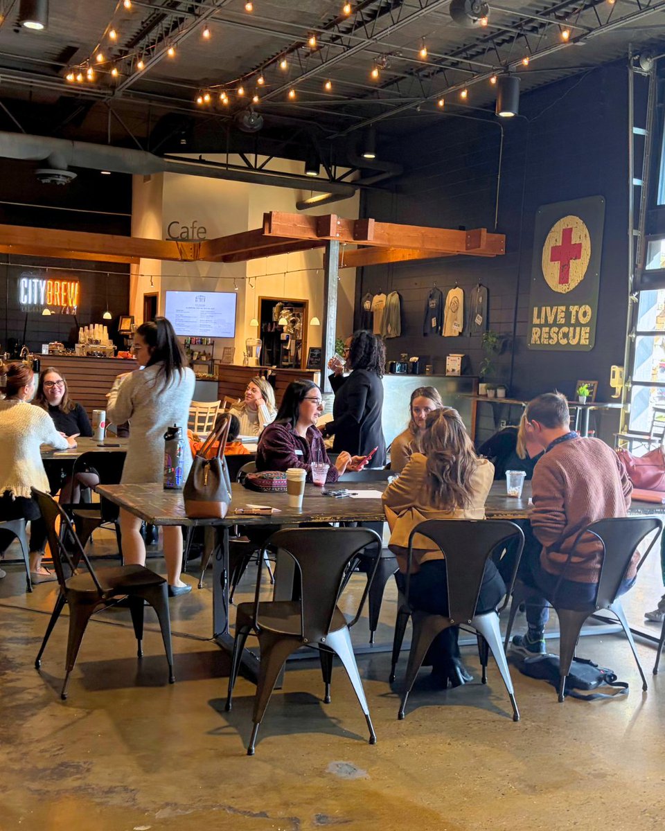 SCWCC's tweet photo. October's #FirstFriday is at COS City Hub! Same relaxed format you know and love: business over breakfast, roundtable conversations, and a room full of people glad to meet you. Join us October 2nd to kick off the month with new connections!

#SCWCC https://t.co/wy3ScYbI8n