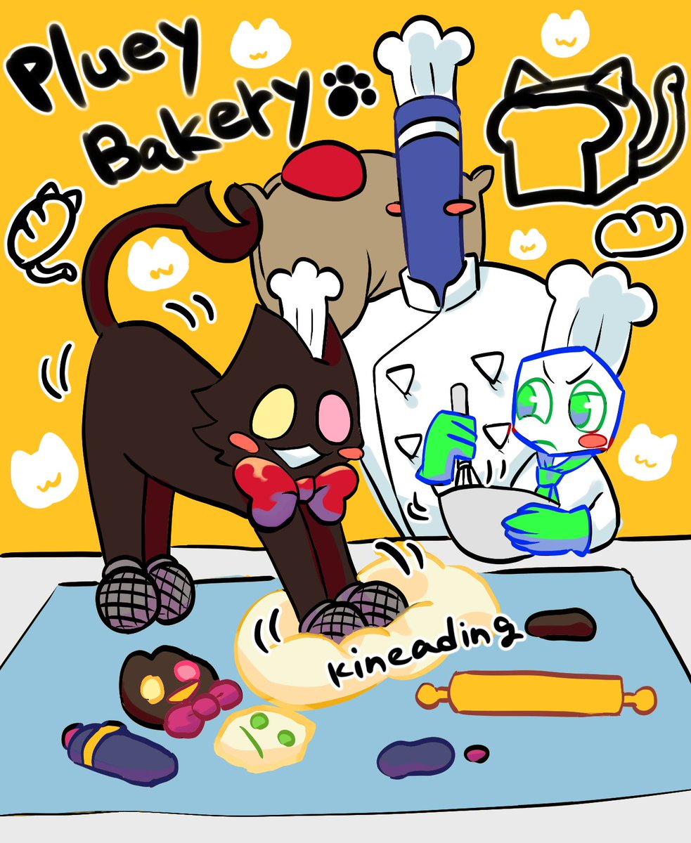 tagumi260's tweet photo. こねこねプルーイ記念日🥖🍞
#miketwt https://t.co/alfXjY4h6T