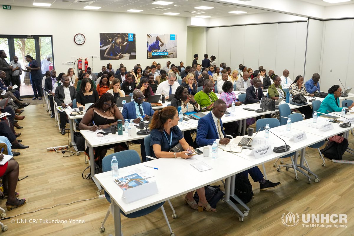 UNHCRuganda's tweet photo. UNHCR, OPM, CRRF, @JicaUganda, partners, development partners, donors and refugees came together on the 23–24 September in Kampala to discuss sustainable, durable solutions. 

Participants left with renewed commitment to coordinated action and measurable impact. https://t.co/SU1KjMbCmi