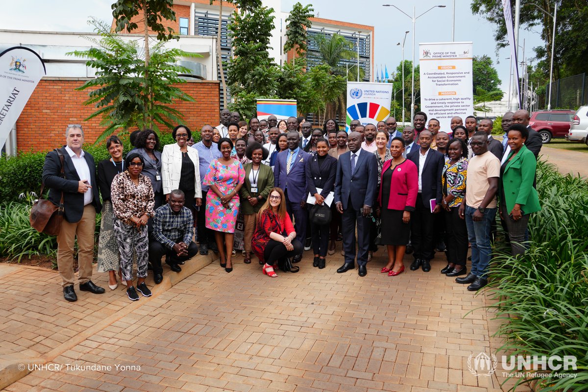 UNHCRuganda's tweet photo. UNHCR, OPM, CRRF, @JicaUganda, partners, development partners, donors and refugees came together on the 23–24 September in Kampala to discuss sustainable, durable solutions. 

Participants left with renewed commitment to coordinated action and measurable impact. https://t.co/SU1KjMbCmi