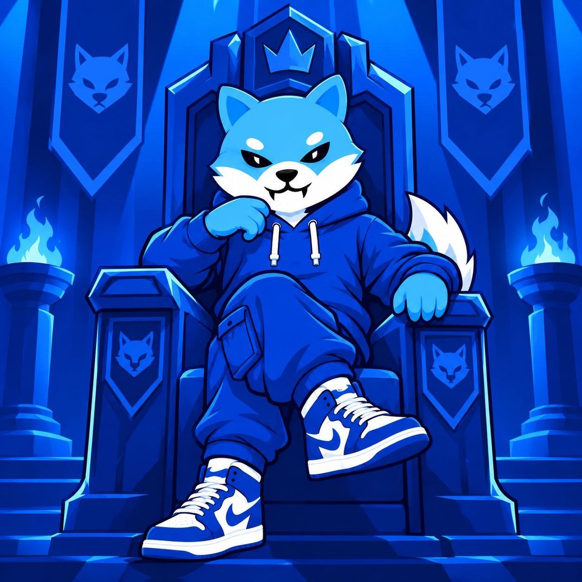 thewooftoken's tweet photo. New leader is in town. He's ready to take over. https://t.co/7WcVkrqQnL