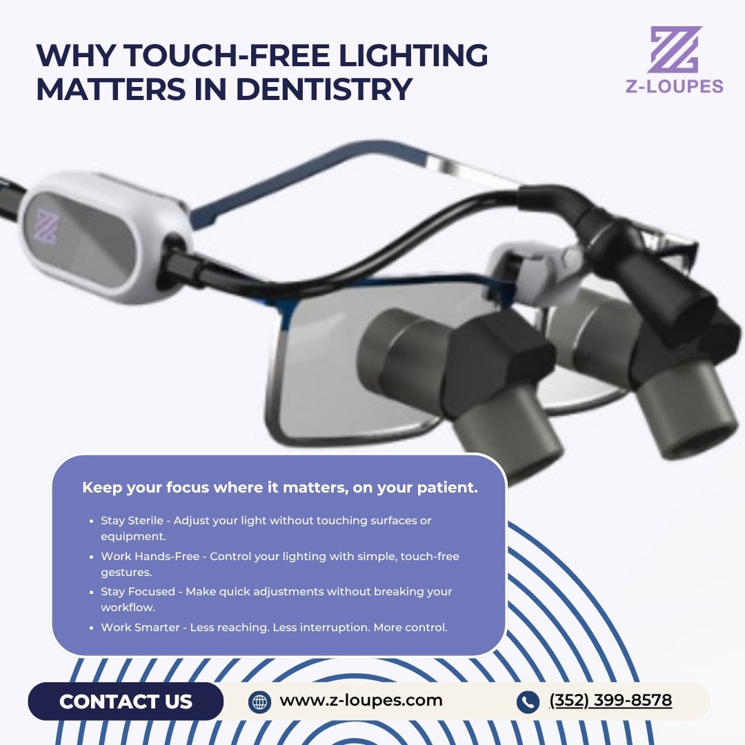 Z_Loupes's tweet photo. Ready to experience a smarter way to control your light?

👉 Learn more about Z-Loupes and touch-free lighting.

#ZLoupes #DentalLoupes #DentalLighting #DentalProfessionals #DentalInnovation #ModernDentistry #DentalErgonomics https://t.co/J1Xeu2EDYZ