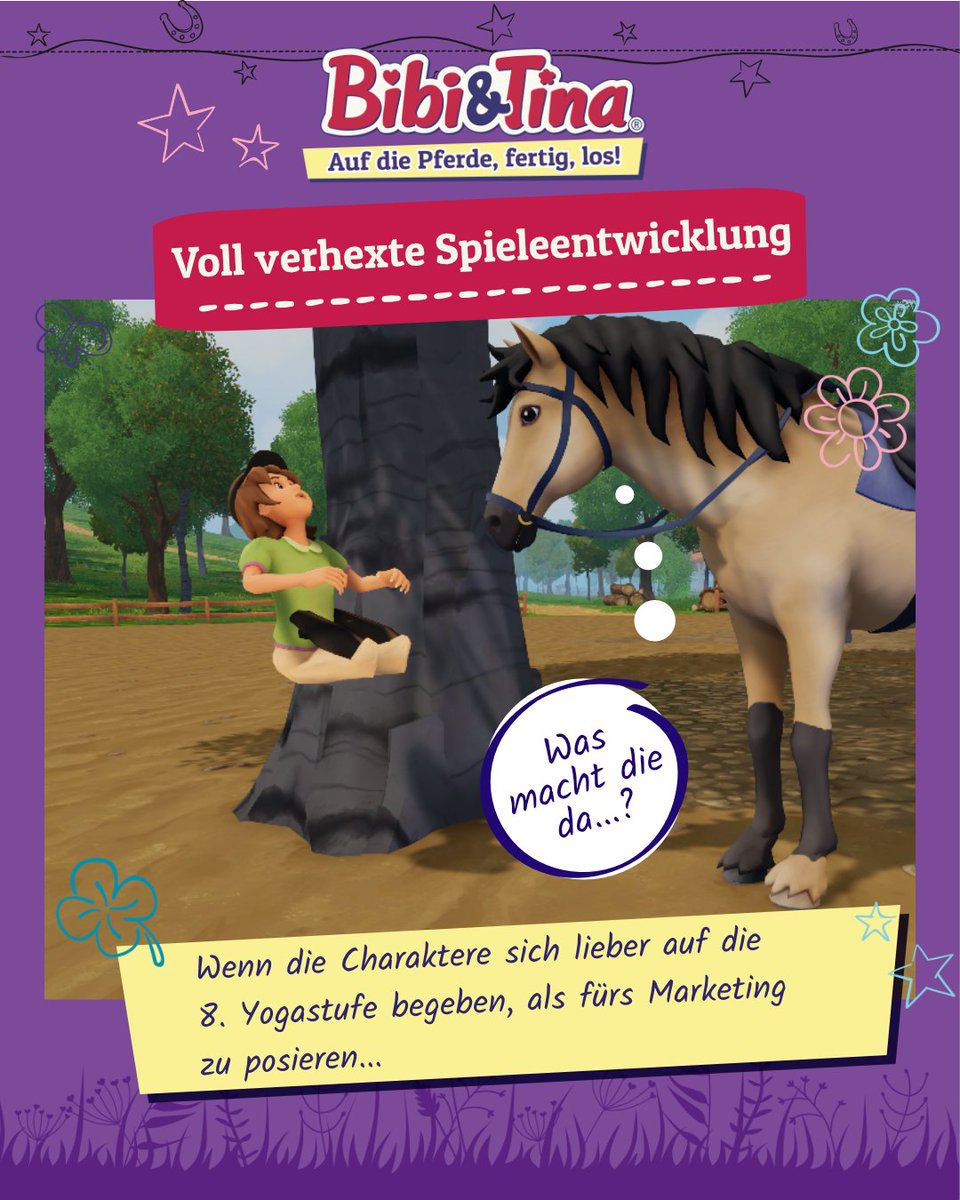 KorionG's tweet photo. Dinge, die passieren, wenn man versucht ein schönes Bild von Leuten zu machen... #fotofail
#bibiundtina #aufdiepferdefertiglos #sommercup #horselover #pferdespiel #martinshof #pferderennen #gamesförderung #indiedeveloper https://t.co/ih0q0yGiQz