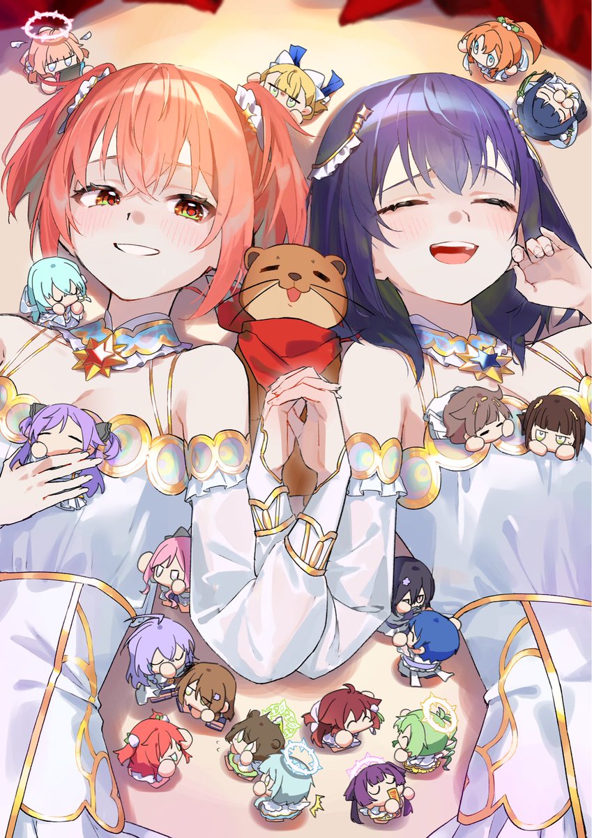 suzukisan_Br's tweet photo. ←初描き（2023年9月）と3周年時→

ここまで上手くなったのも神コンテンツのおかげで…… https://t.co/y3nkwMvVph