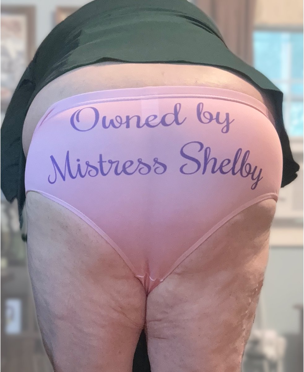 SPantricia's tweet photo. Good morning!  My new panties arrived in time for my daily panty check for Mistress Shelby @Shelbysissy4u.  Hope She likes them! https://t.co/fNogKX7bAl