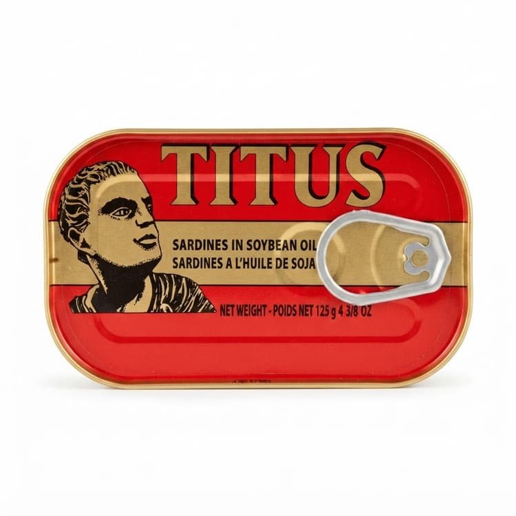 Juliusescavate's tweet photo. No sardine is better than the Titus sardine. https://t.co/tD9dQOO9fh