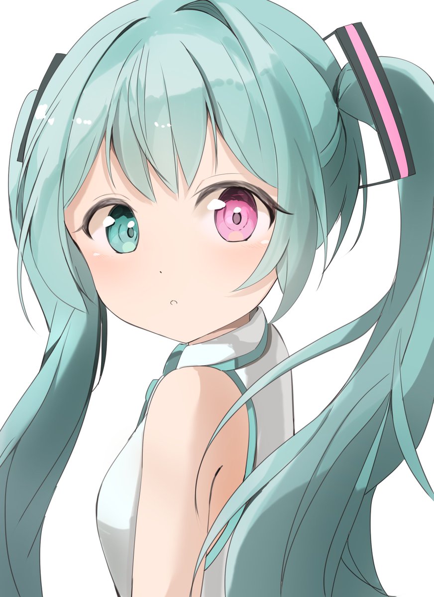 Itokitu_kamiesi's tweet photo. #100日チャレンジ #初音ミク  81/100
オッドアイミク https://t.co/paJUMYfUnx