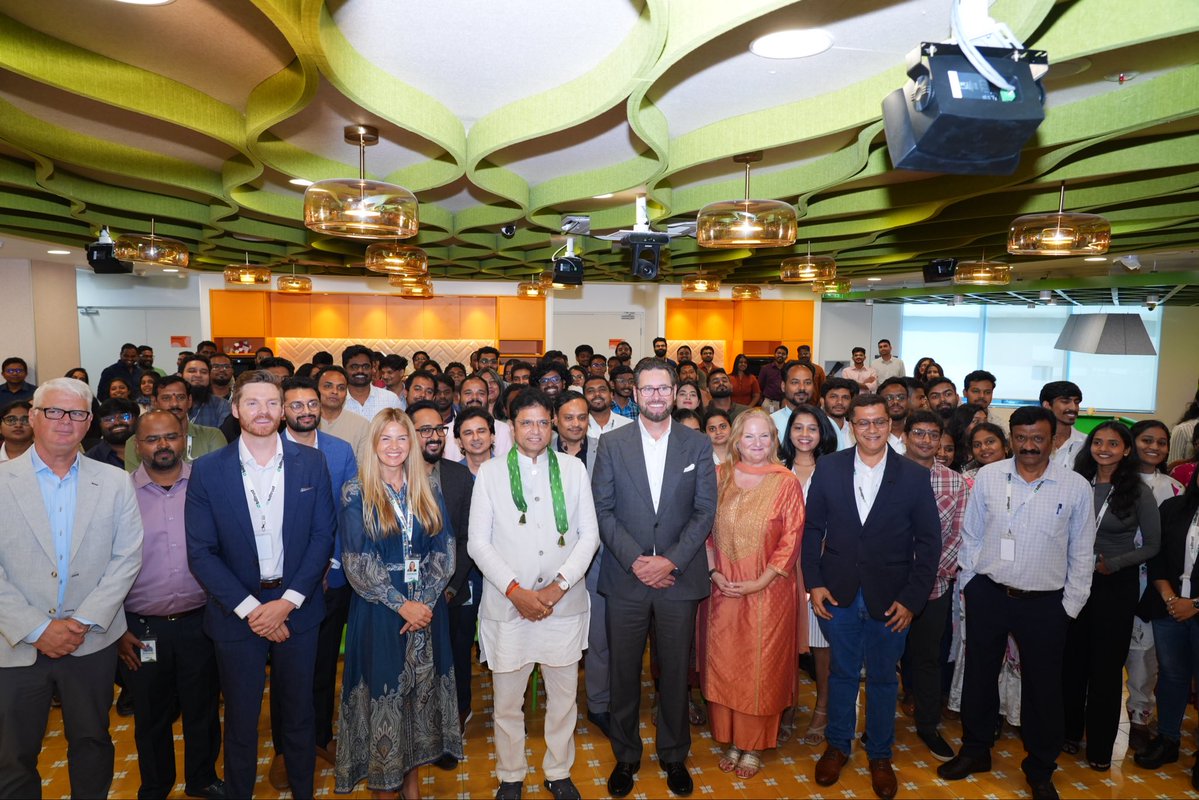 OffDSB's tweet photo. Happy to inaugurate Billtrust’s India(@Billtrust ) GCC in Hyderabad, marking the beginning of an exciting new chapter for the company in Telangana.

Hyderabad continues to attract leading global companies, backed by its strong talent pool, technology ecosystem and business environment.

Our Government is committed to transforming GCCs into Global Value Centres, where companies can not only operate, but also innovate, create new capabilities and drive global growth from Telangana.

Welcome to Hyderabad, Billtrust. We look forward to a strong and successful association.

#gcc #hyderbadgrowing #globalvaluecentre #billtrustindia