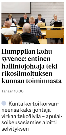tommielo's tweet photo. Yksityisellä sektorilla: johto onnistuu säästämään tekoälyn avulla -> bonuksia

Julkisella sektorilla: johto onnistuu säästämään tekoälyn avulla -> rikostutkinta

🤷‍♂️ https://t.co/O8WvBujl2s