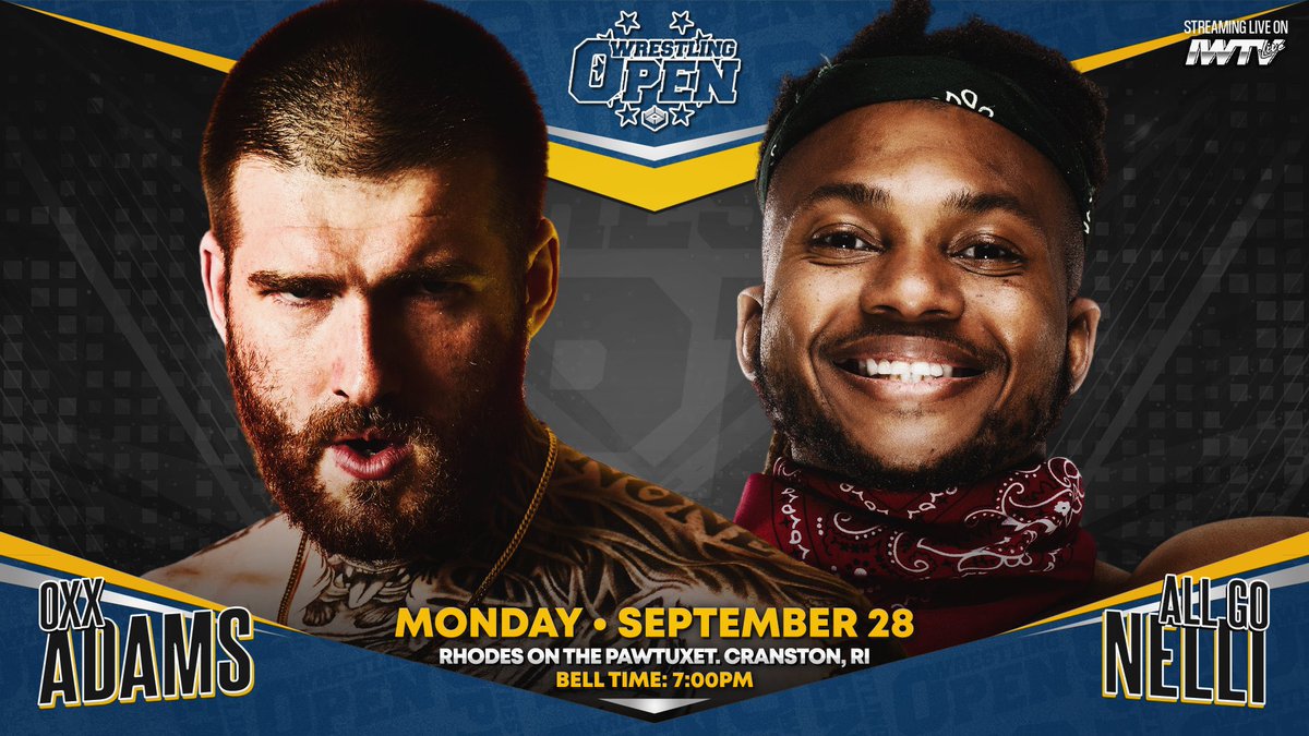 ALL_GO_NELLI's tweet photo. Ox for dinner tonight. 

@WrestlingOpenRI tonight. Bell time 7:00 pm

Watch on @indiewrestling https://t.co/ckgIK5Anpf