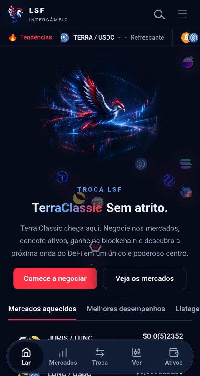 DRiechelmann1's tweet photo. Have you checked out the new "look" of LuncSwapFun yet?
It's sensational.
Come in and leave your feedback; rest assured that your opinion is valid and there are no good or bad opinions, all help to make the DEX more complete.
$LUNC $JURIS #LSF #LuncSwapFun https://t.co/rawkmUEcKA