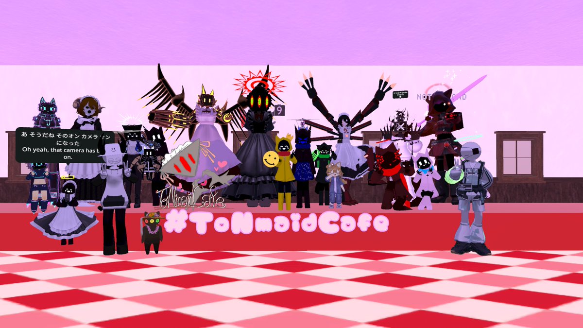 VRC_maesan's tweet photo. #ToNmaidCafe 特別営業
珍しい新ハケメイド拝ませられて大満足
ハケット的にも気に入ったしもしかしたらまた現れるかも....? https://t.co/qEhiw4Zvrk