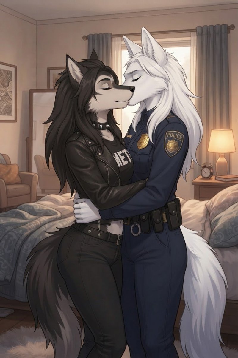 Kaelaclt's tweet photo. Kaela ama profundamente a Valeria, quien es el amor de su vida. ❤️🐺
#furry #furrycommunity #furryartㅤㅤㅤ https://t.co/TRtlSuC2tT