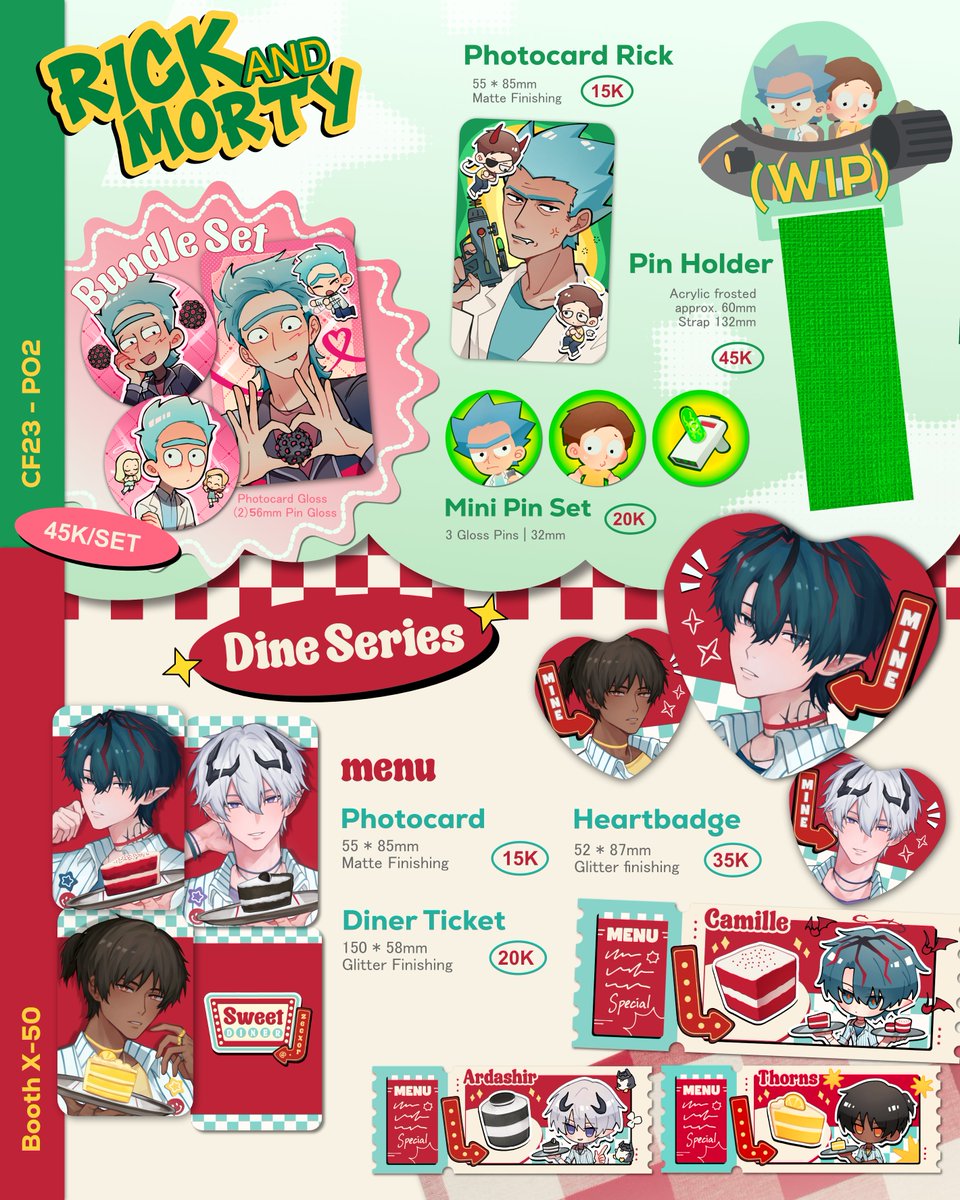 Zecxoor's tweet photo. 💚/🔁 appreciated tysm!
Zecxor #CF23 Batch 2 PO + GA is finally here!

🗓️ : 28 Sep- 6 Oct
📍:  X-5O (both days)
🌟 Rick and Morty | Arknights - Endfield | Saiki K | Mob Psycho | HSR

GO DM first

Form link and GA rules ⤵️ https://t.co/kLHzC3RSfh