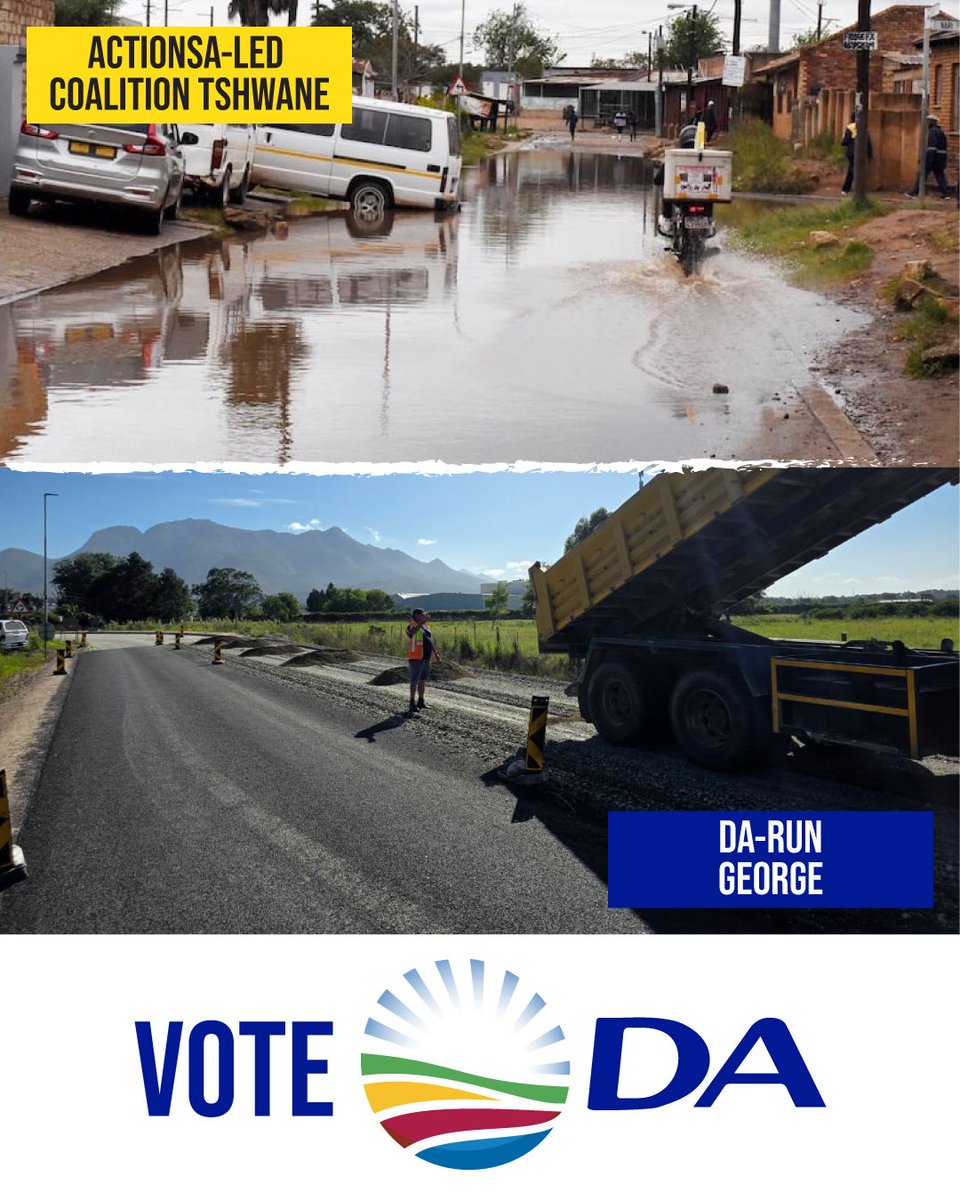 Our_DA's tweet photo. 💙This election is an opportunity for South Africans to choose good governance over coalition chaos. 

The DA difference is clear. Visit https://t.co/wRUz7tCvE8 and make your mark on 4 November https://t.co/DI2Gz8UdAt